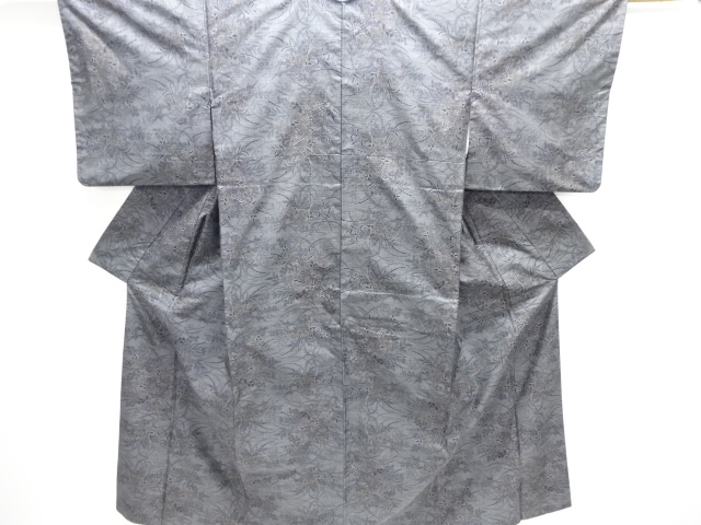 JAPANESE KIMONO / DORO OSHIMA TSUMUGI (7 maruki)